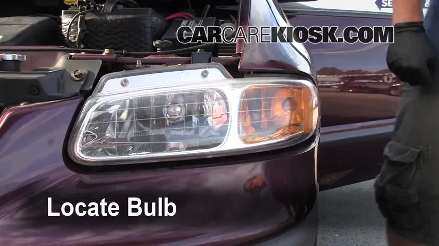 1999 Dodge Caravan 3.0L V6 Luces Luz de estacionamiento (reemplazar foco)